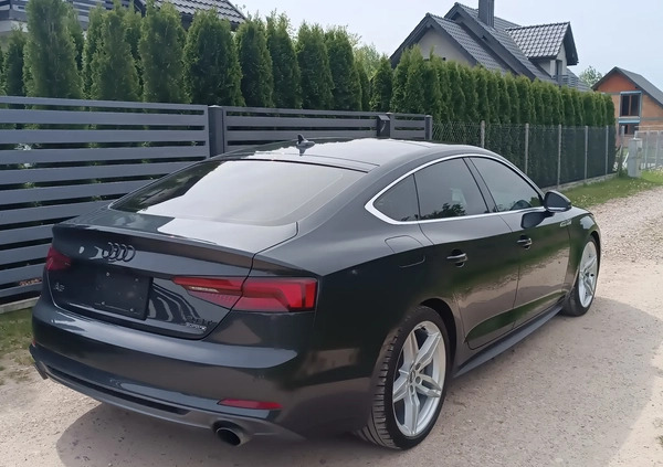 Audi A5 cena 91900 przebieg: 185000, rok produkcji 2018 z Gniew małe 667